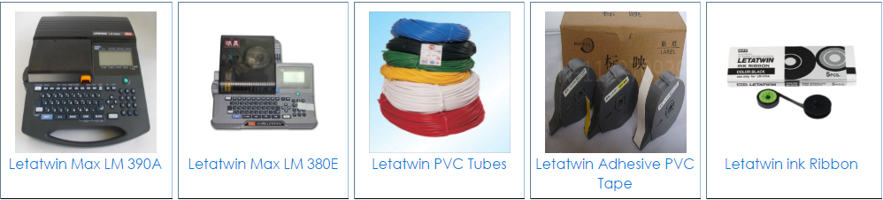 Ferrule Printer, Ink Ribbon, PVC Tube, Adhesive Tape